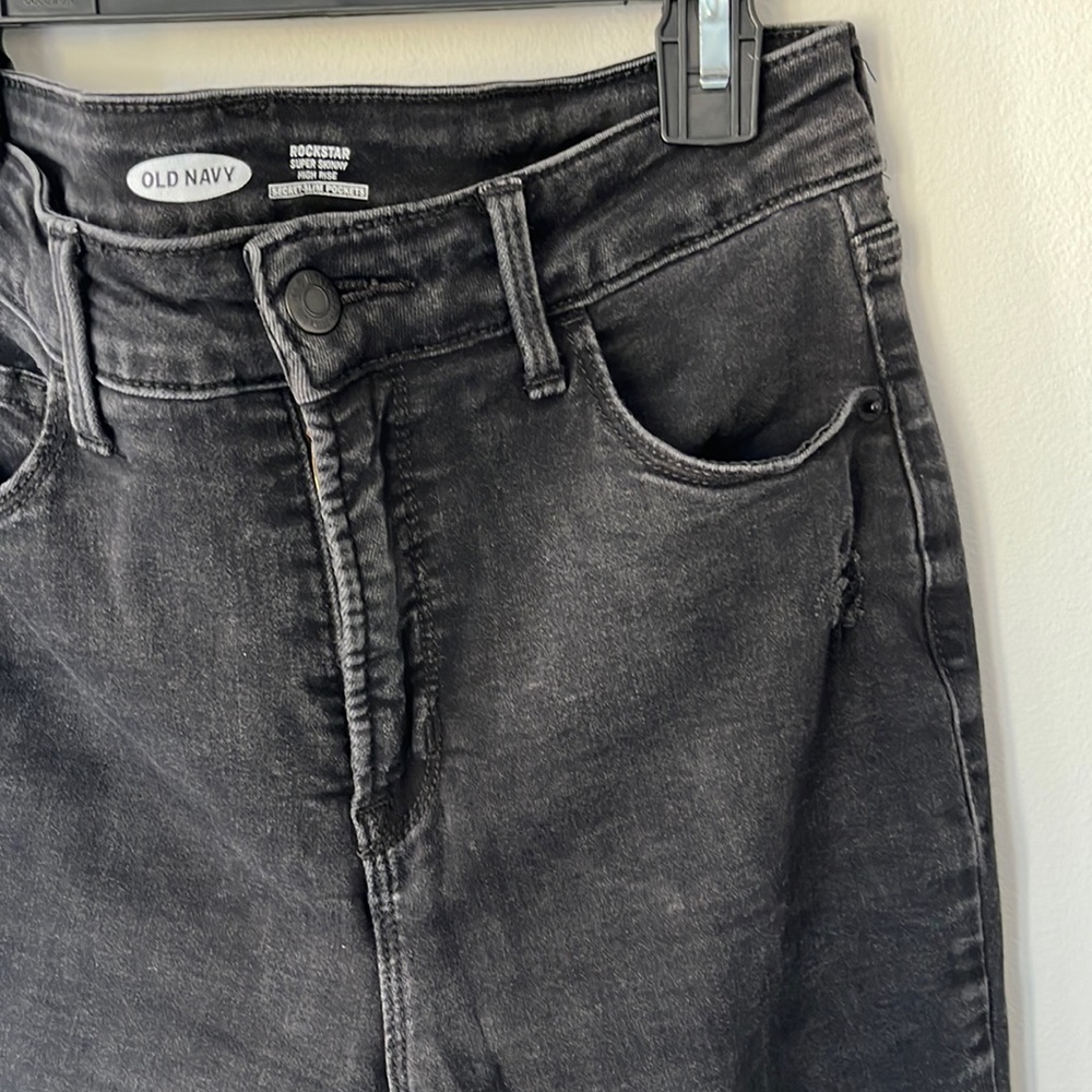 Old Navy Womens Black Jeans